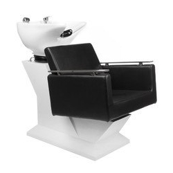 BEAUTY SYSTEM Myjnia fryzjerska MILO BH-8025 czarna